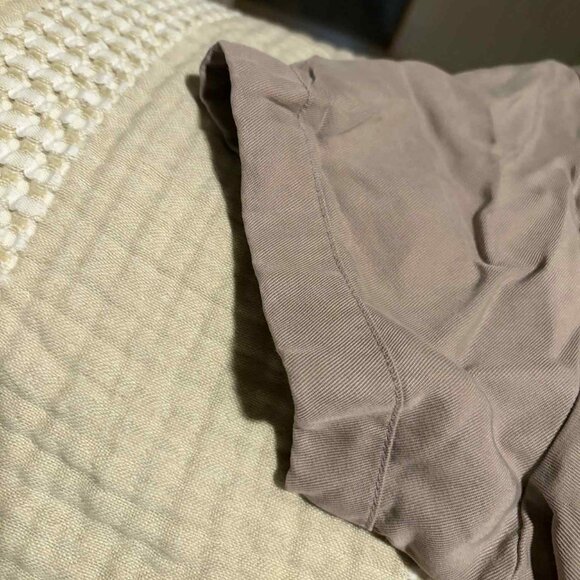 SMASH AND TESS SHORTY ROMPER IN BARELY BLUSH 100% TENCEL - Picture 7 of 9